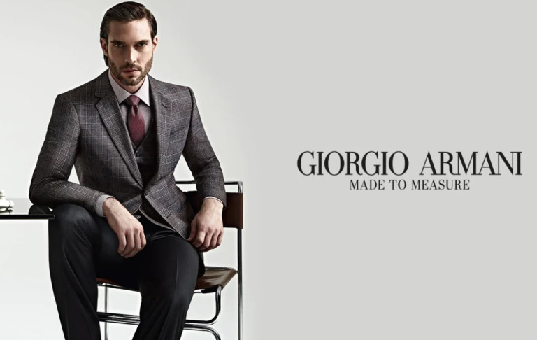 Giorgio Armani - famous Italian clothing brand