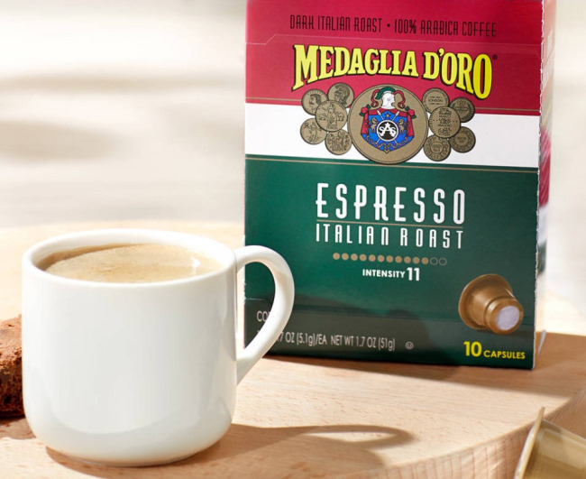 Medaglia D’Oro - best Italian coffee brand