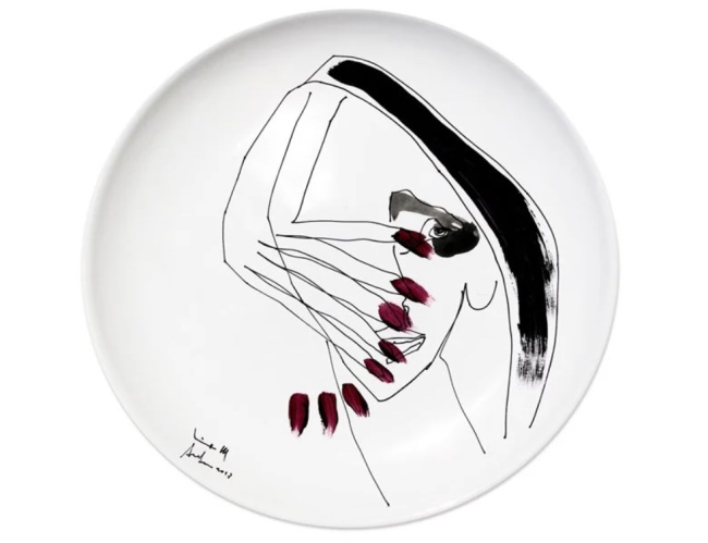 Kiasmo dinnerware plate