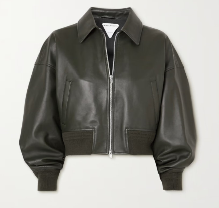 Bottega Veneta leather jacket