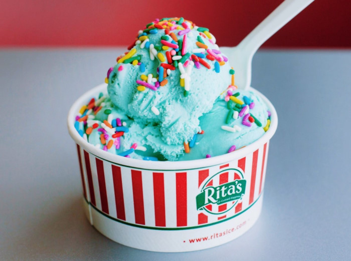 Rita’s Water Ice - best Italian ice cream brand