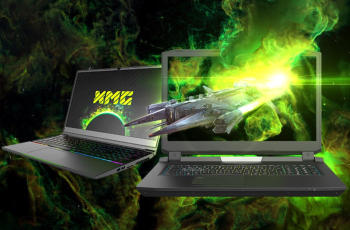 XMG - famous gaming laptop brand