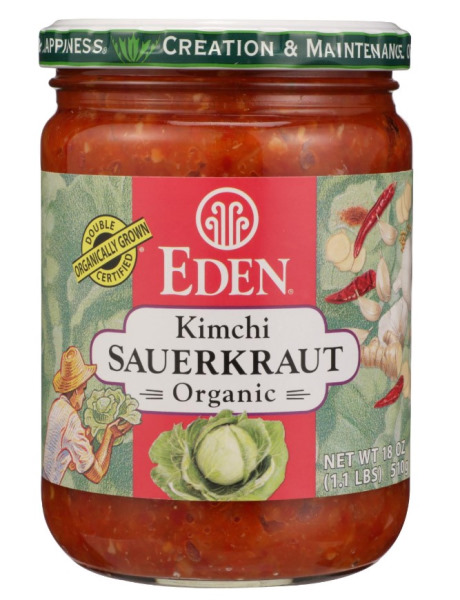 Eden Foods - best Kimchi brand for probiotics
