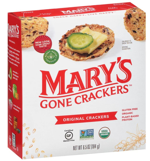 Mary’s crackers